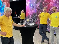 90narJG JK 2026 Mirek 076  Ebicyklisté Jiří Cáb, Vladimír Homola, Hynek Olchava, Miroslav Navrátil. - sobota, 21. března