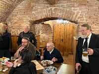 2024 Plskovi-pohreb Mirek 23  Bohouš se loučí. - pátek, 26. ledna 2024