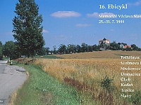 PROFIL 153  Ebicykl 1999 - Memoriál Václava Slavíka (1943 - 1998). Ročník začínal v Pelhřimově, kde ebicyklista Vašek Slavík bydlel.