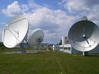 PROFIL 273  Divišovice radiokomunkační centrum - návštěva stanice pro sledování družic. Foto Karel Hájek ml.