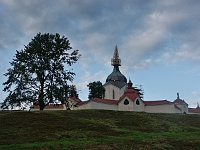 PROFIL 303  Santini poprvé (pak ještě byla spousta dalších): kostel sv. Jana Nepomuckého na Zelené hoře. Foto Mirek Janata.
