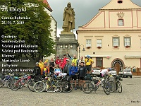 PROFIL 311  Ebicykl 2010 - Corona Bohemiae. Koruna Česká - podle stopy, kterou ročník vykreslil na mapě ...