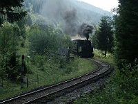 PROFIL 324  Po letech Ebicykl opět zavítal na Vychylovku, kde jezdí historická úvraťová lesní železnice. Pro veřejnost je v provozu od roku 1995. Foto Mirek Janata.